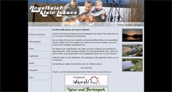 Desktop Screenshot of angelteich-klein-labenz.de